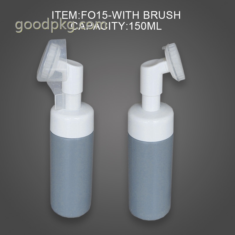 foamer pump with 150ml bottle 5OZ with the brush head application