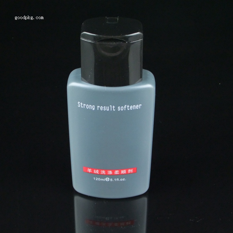 120ml plastic shampoo bottle